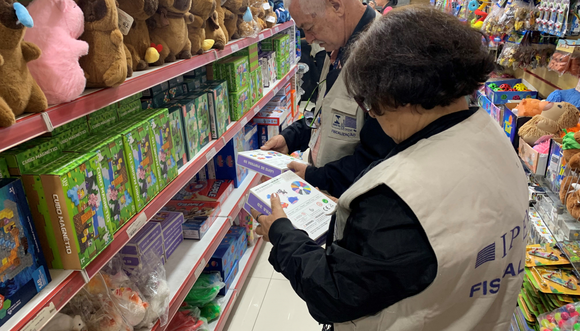 Na capital, Ipem-SP realiza Operação Toys 2 e detecta brinquedos irregulares